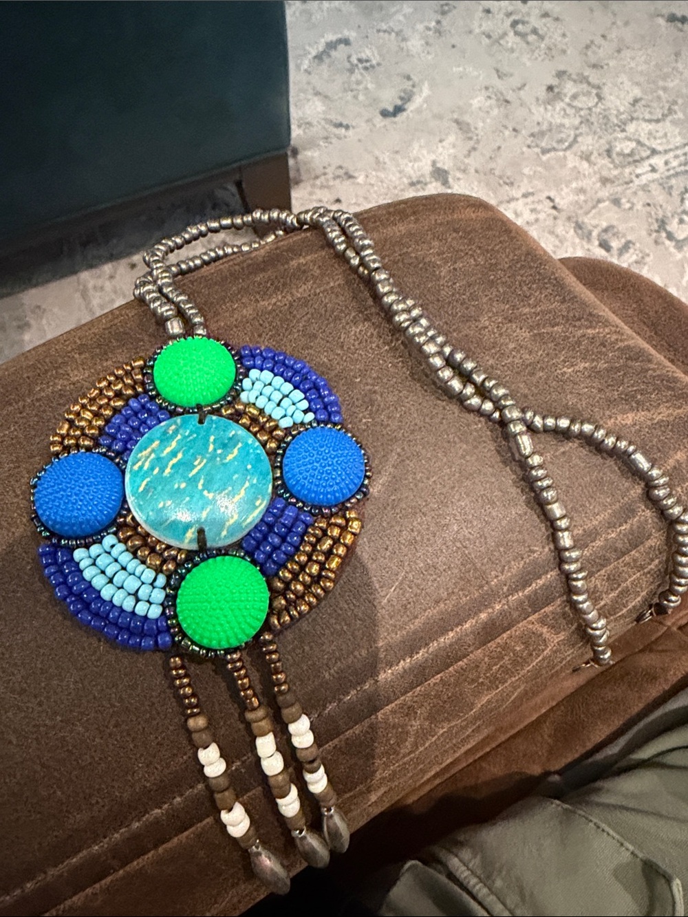 Handcrafted Medallion Necklace